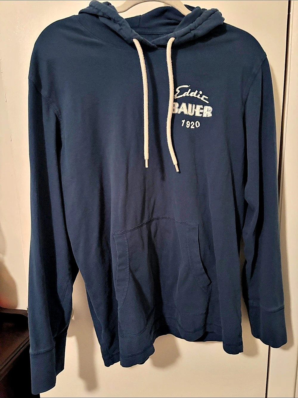 Legend Wash Pullover Hoodie in Blue Size Large
